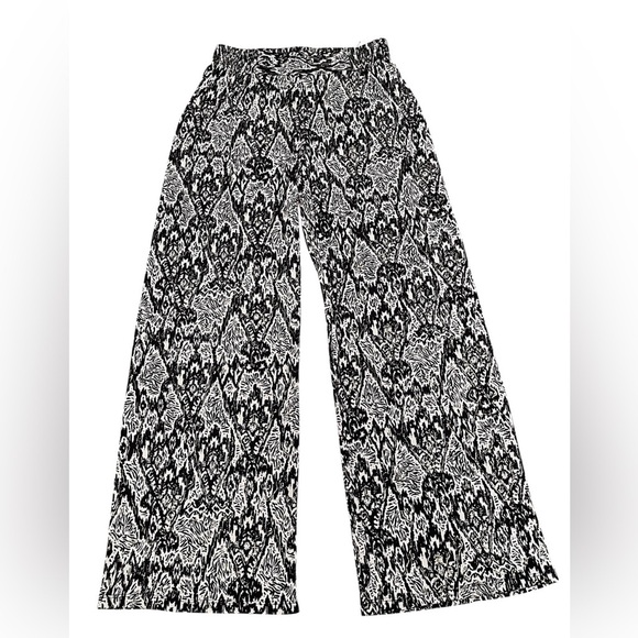 IMAN Global Chic Palazzo Wide Leg Pants Size S Short - Picture 1 of 9